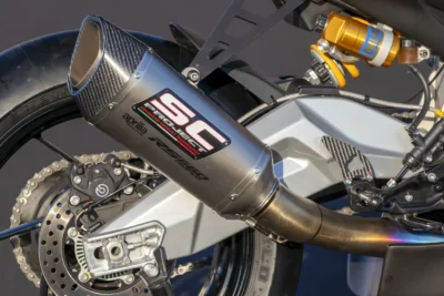 2023 Aprilia RS 660 Trofeo Review: SC-Project exhaust