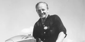Burt Munro. Sturgis Motorcycle Hall of Fame.